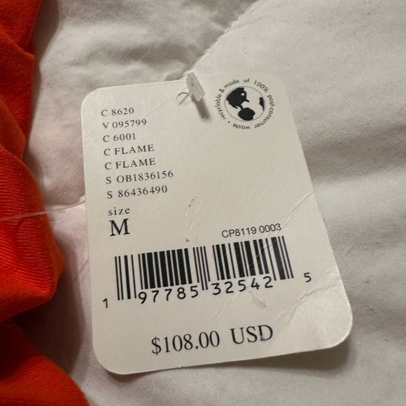 Free People Movement Sock It To Me Bright Orange Leggings - NWT - Size M - Picture 12 of 16